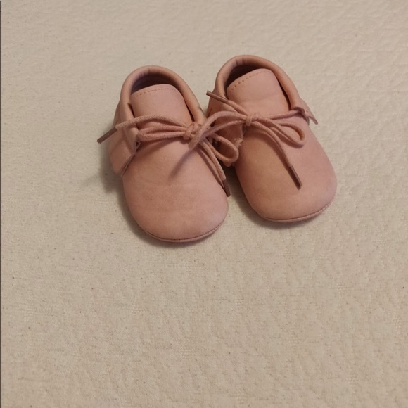 MOCCASINS SIZE 6-12 M PINK - Picture 5 of 5